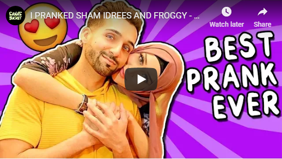 PRANKED SHAM IDREES AND FROGGY - Sanas Bucket