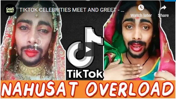 TIKTOK CELEBRITIES MEET AND GREET - Sana's bucket