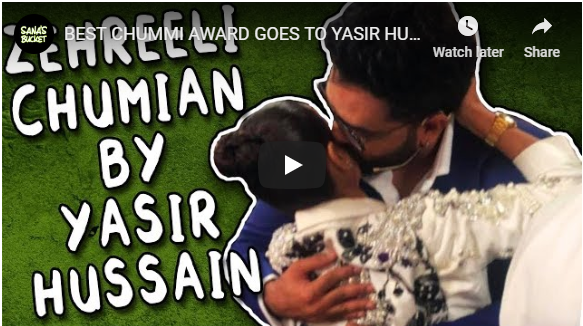 BEST CHUMMI AWARD GOES TO YASIR HUSSAIN - LSA 2019 - Sana's Bucket