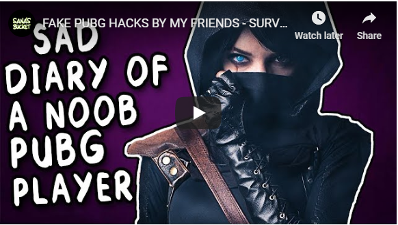 FAKE PUBG HACKS BY MY FRIENDS - SURVIVING BLUE ZONE IS HARD, DEAR DIARY - Sana's Bucket