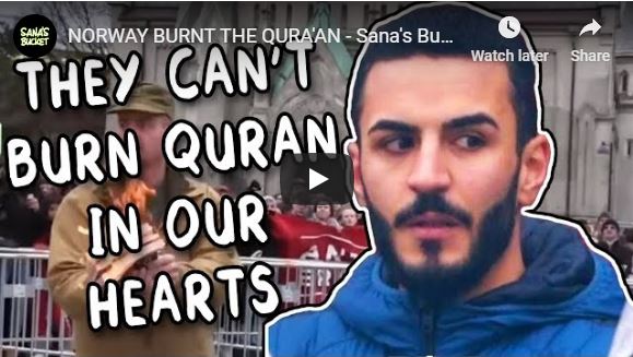 NORWAY BURNT THE QURA'AN - Sana's Bucket