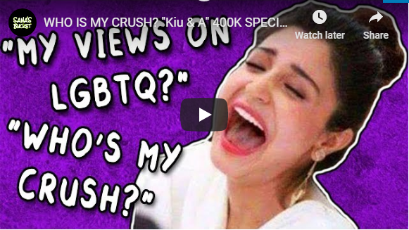 WHO IS MY CRUSH Kiu & A 400K SPECIAL - Sana's Bucket