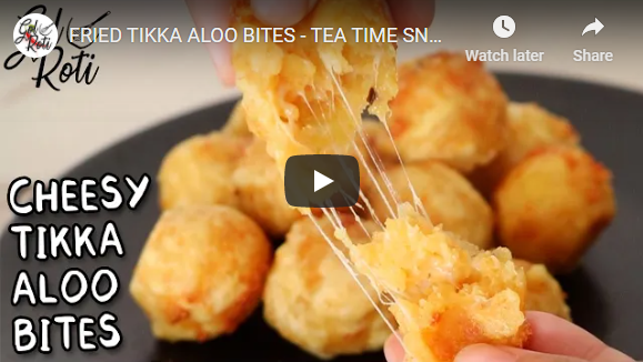 FRIED TIKKA ALOO BITES - TEA TIME SNACK - Gol Roti