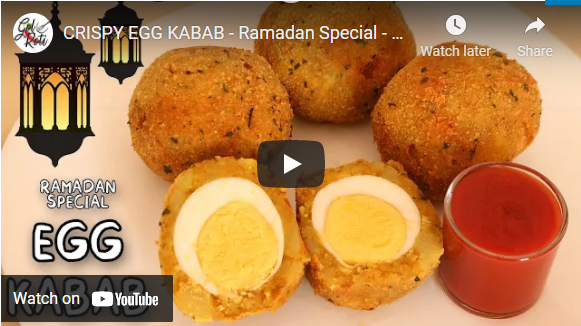 CRISPY EGG KABAB - Ramadan Special - Gol Roti