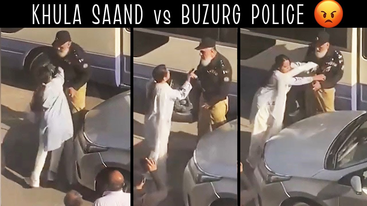 KHULA SAAND vs Traffic OFFICER ft. Begherat Driver - Shamefull act 😡 - Sana Amin