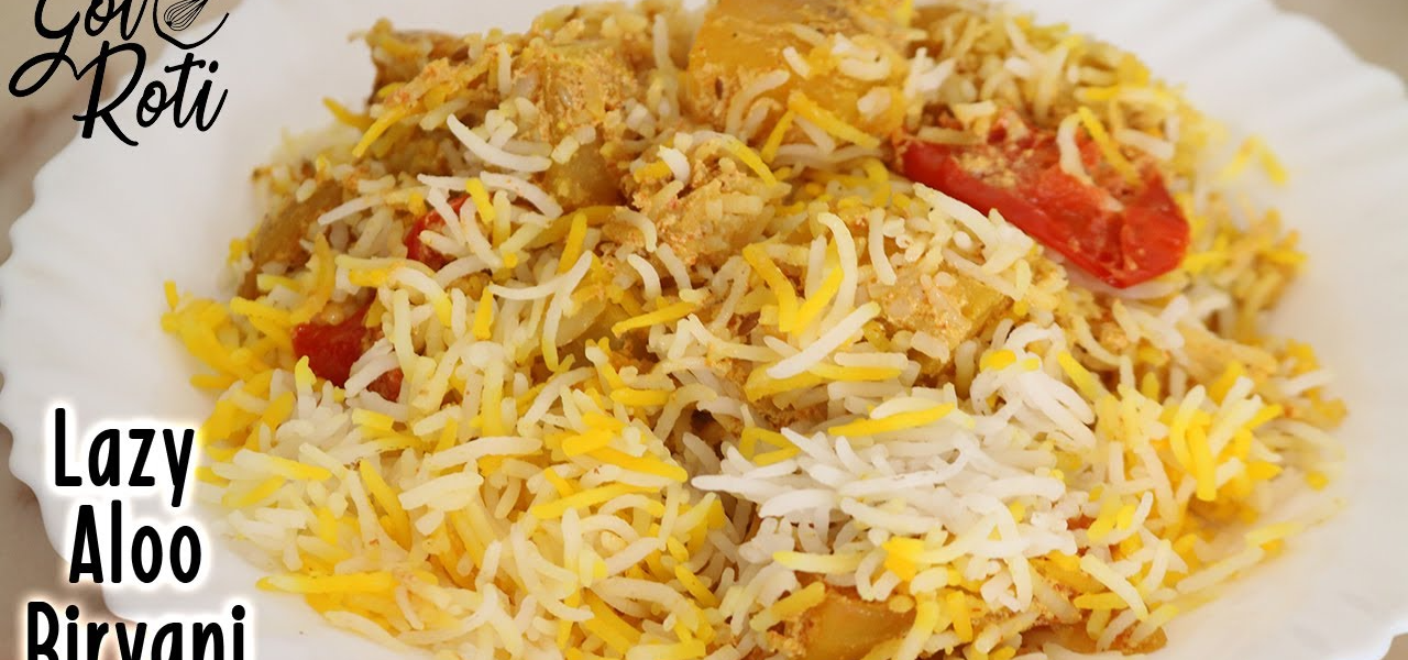 Biryani for my Craving - Make this when YOU want Quick Biryani - Veg Recipe - Gol Roti