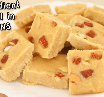 MAKE THIS WITH FLOUR and SUGAR - Quick mithai in 15 minutes with 3 ing - Gol Roti