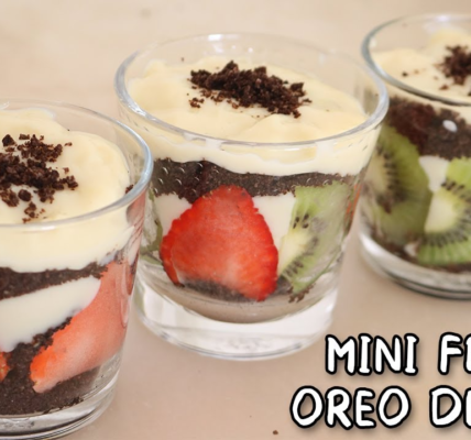 MINI FRUIT OREO DELIGHT EID SPECIAL - 5 minute cooking time - GolRoti