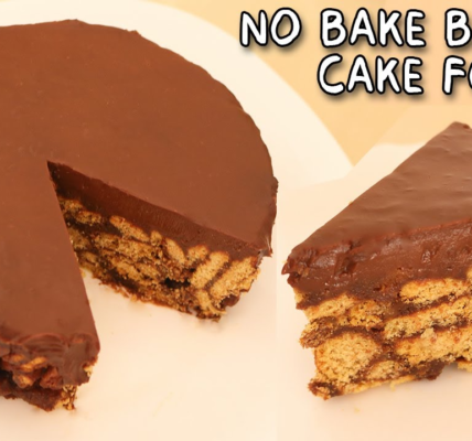 NO BAKE BISCUIT CAKE EID SPECIAL - GolRoti